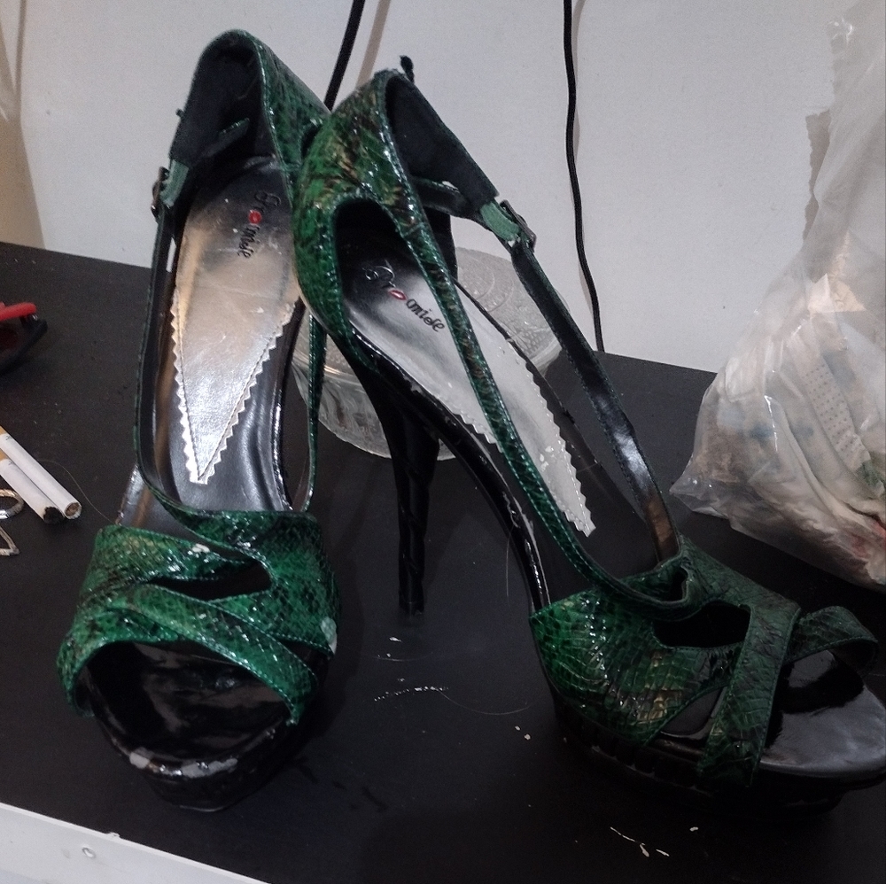 High heels